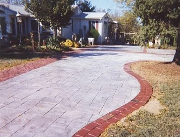Decorative concrete driveway Patrick Breen
