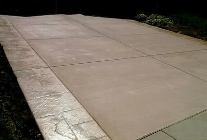 Decorative concrete driveway installation South Jersey