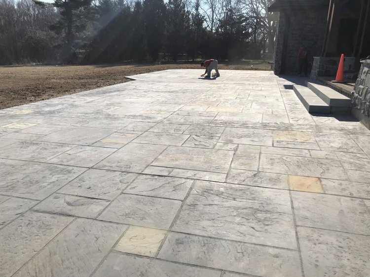 Custom concrete driveway installation Mullica Hill NJ