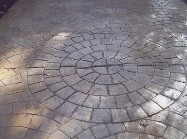 Custom concrete driveway Patrick Breen Concrete