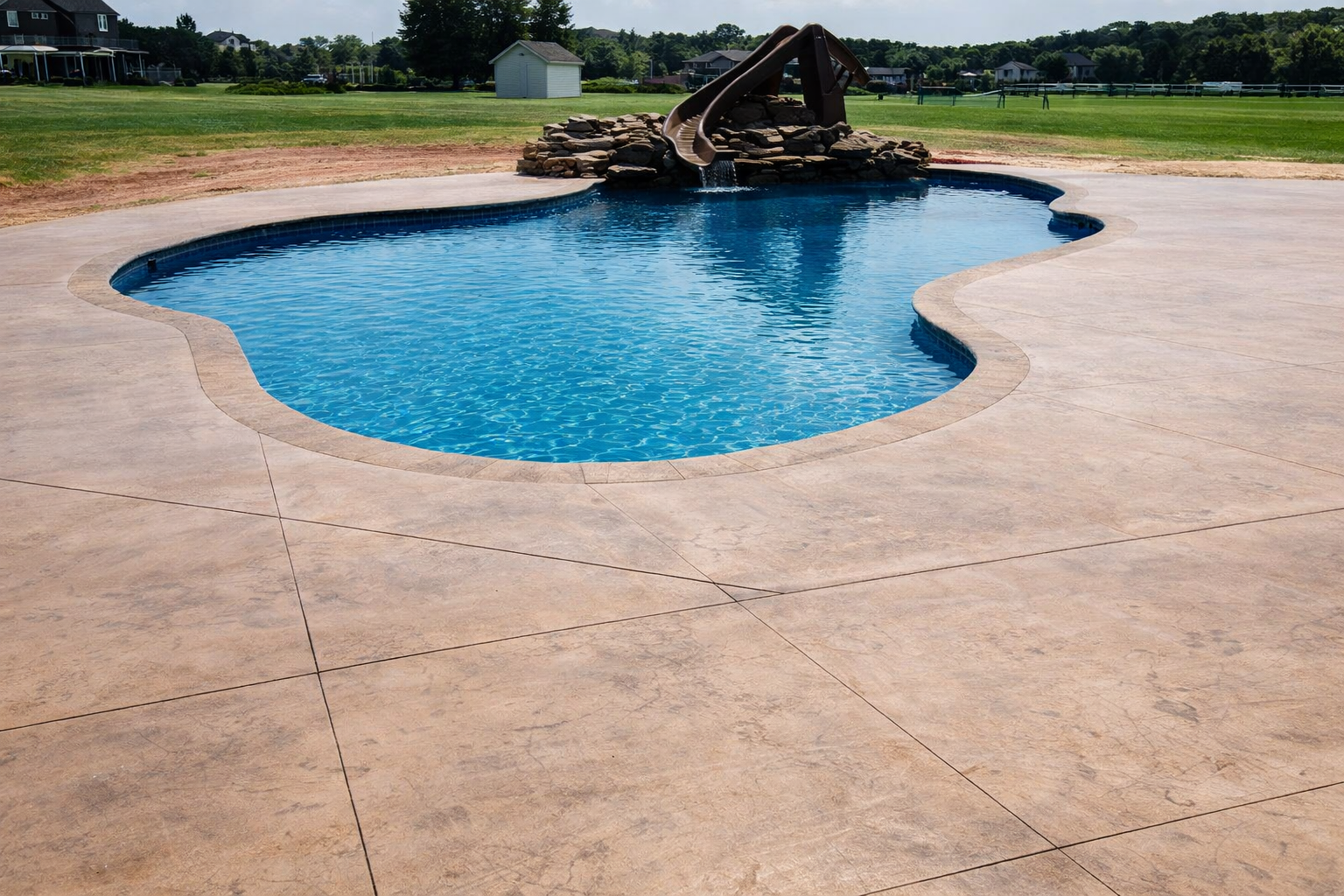 Stamped Concrete Pool Decks: Everything South Jersey Homeowners Need to Know