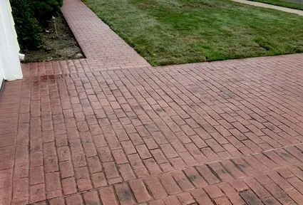 Residential driveway design Patrick Breen Masonry