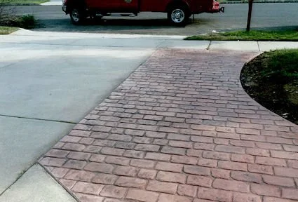 Custom concrete driveway installation Patrick Breen