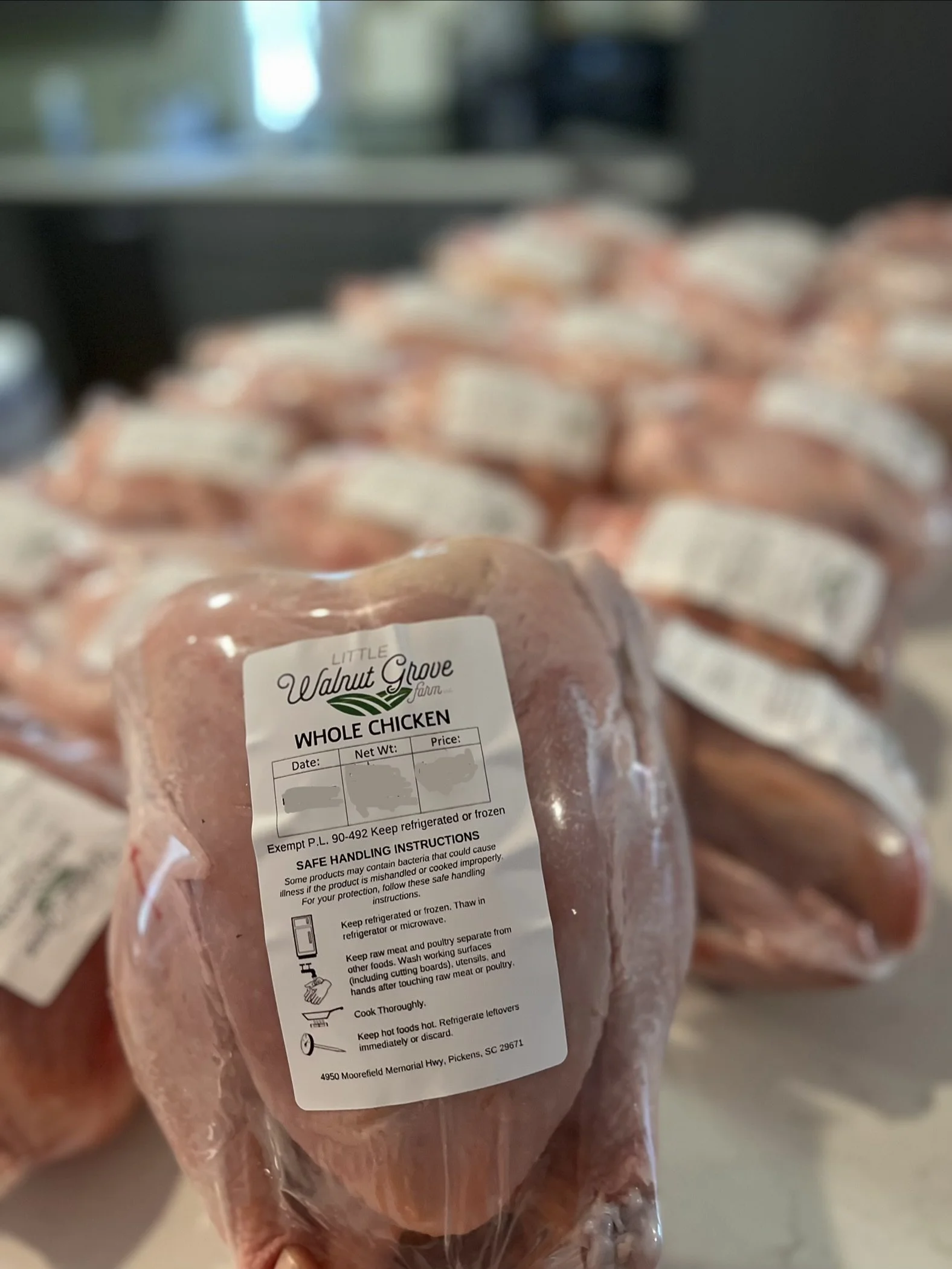Frozen Pasture Raised Whole Chicken (Local Pick Up Only)