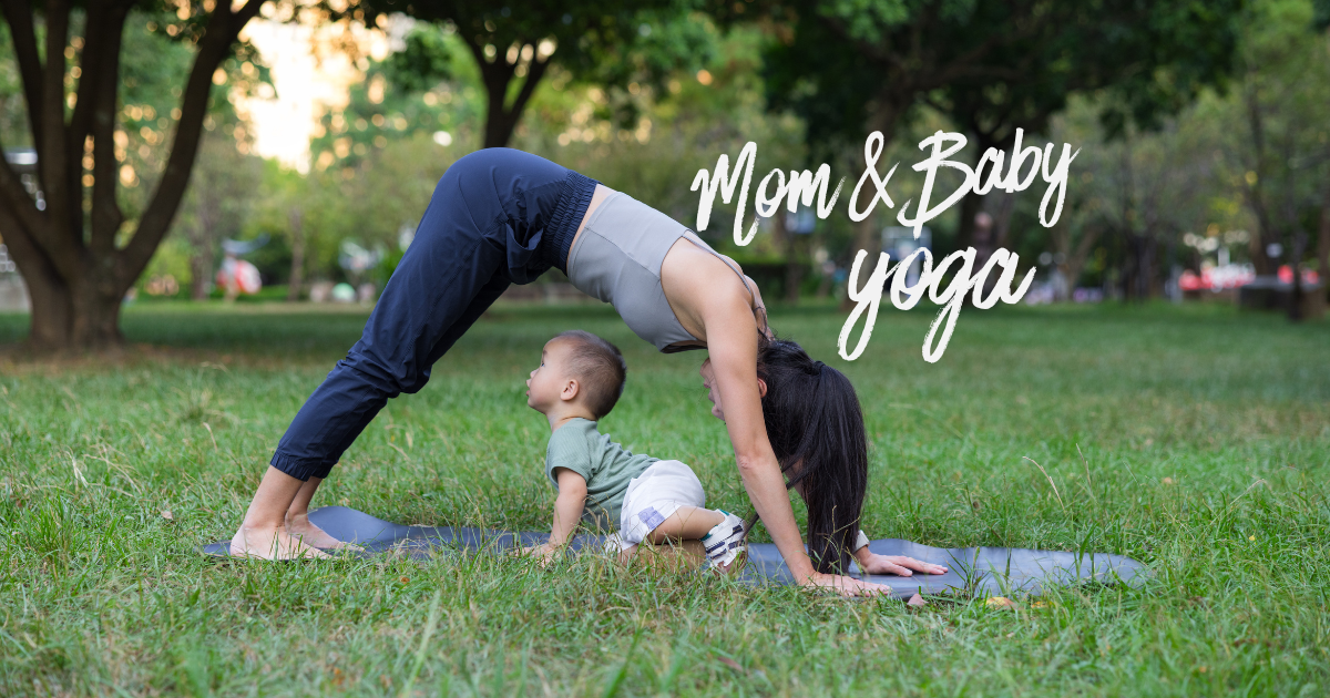 mom and baby postpartum yoga Cornwall Ontario