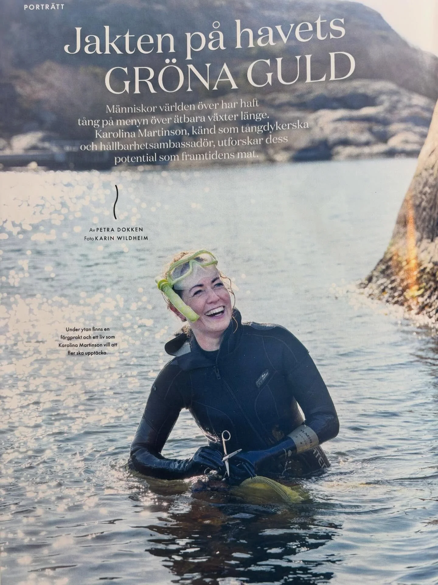 Mars🪸🌊💛 du har varit som en virvelvind av roligt, viktigt och meningsfullt. Och du har fortfarande &auml;nnu mer sp&auml;nnande att ge. 

En av de h&auml;rliga sakerna som m&aring;naden har bjudit mig p&aring; &auml;r det superfina reportaget i @e