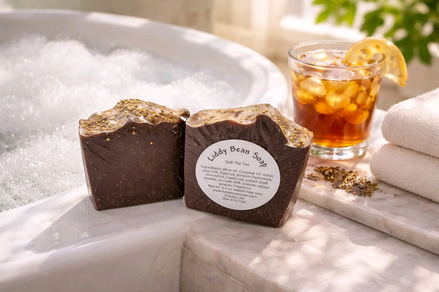 Spill The Tea Scrub Soap