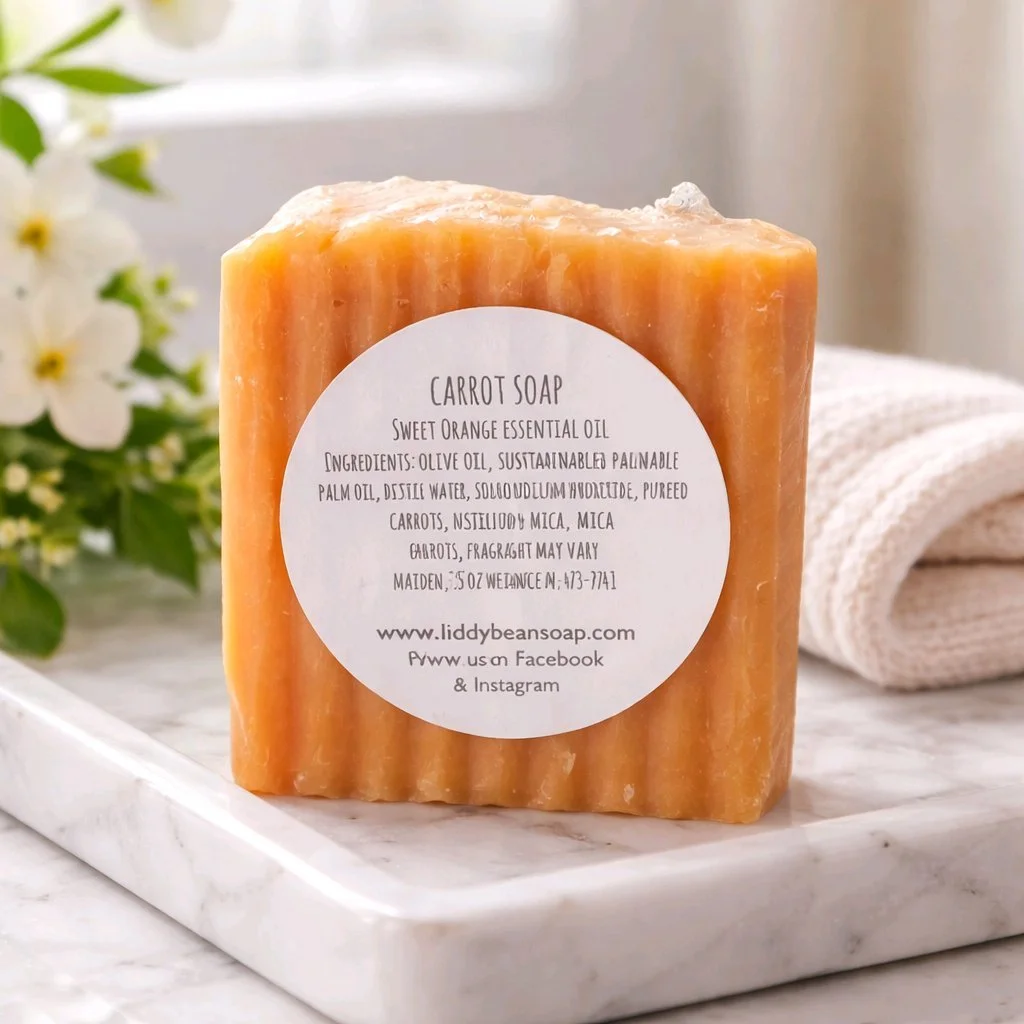 Carrot & Sweet Orange Glow Soap