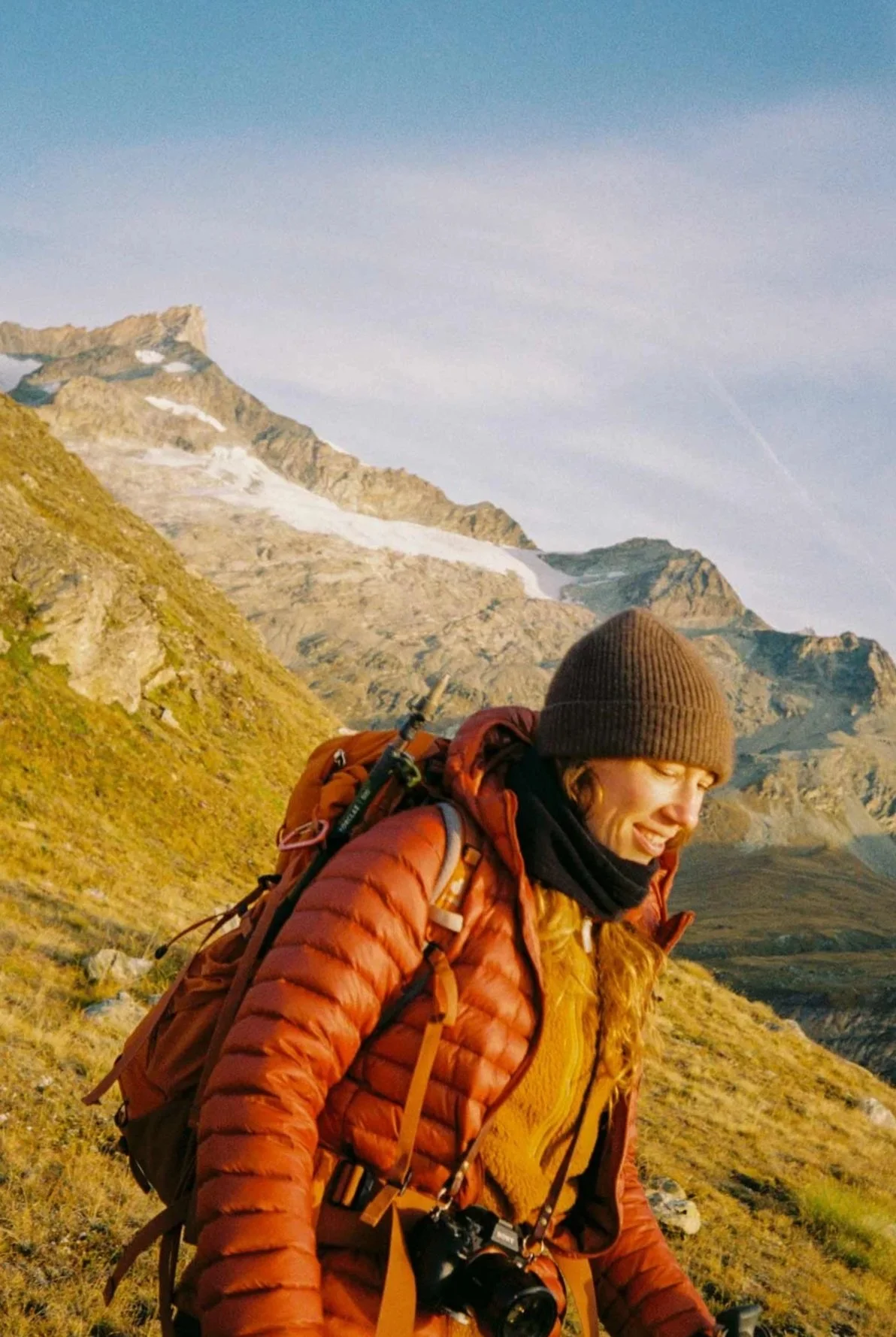 Image of Axelle during the workshop in Switzerland