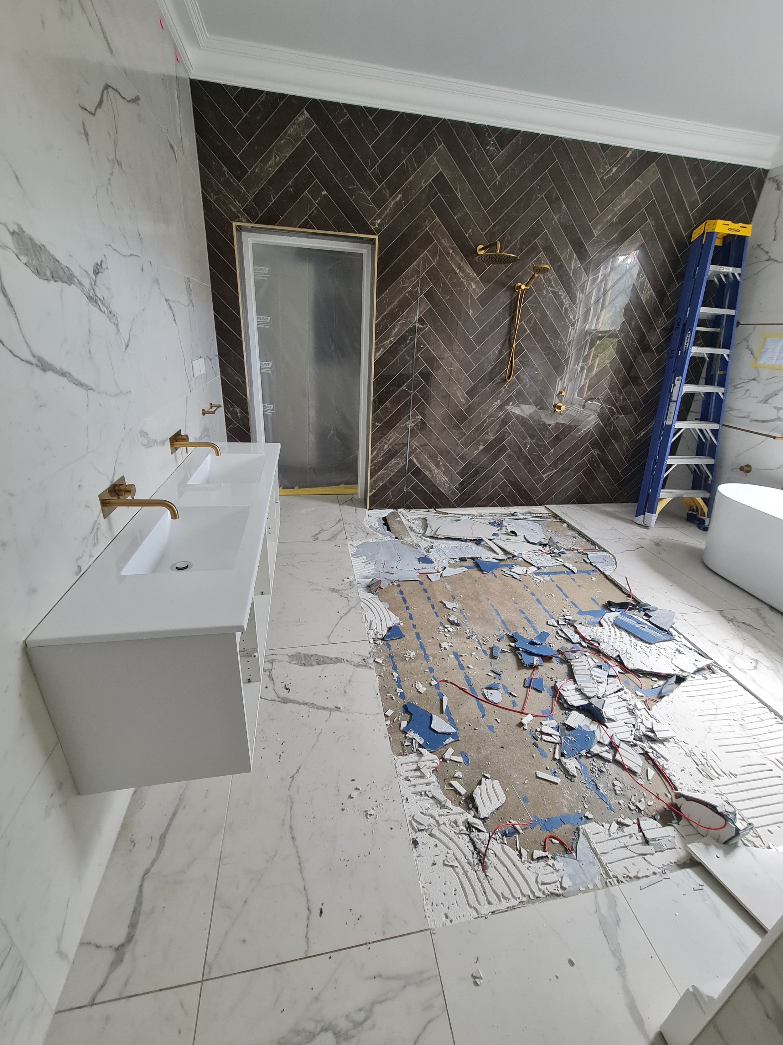 Before/During Works