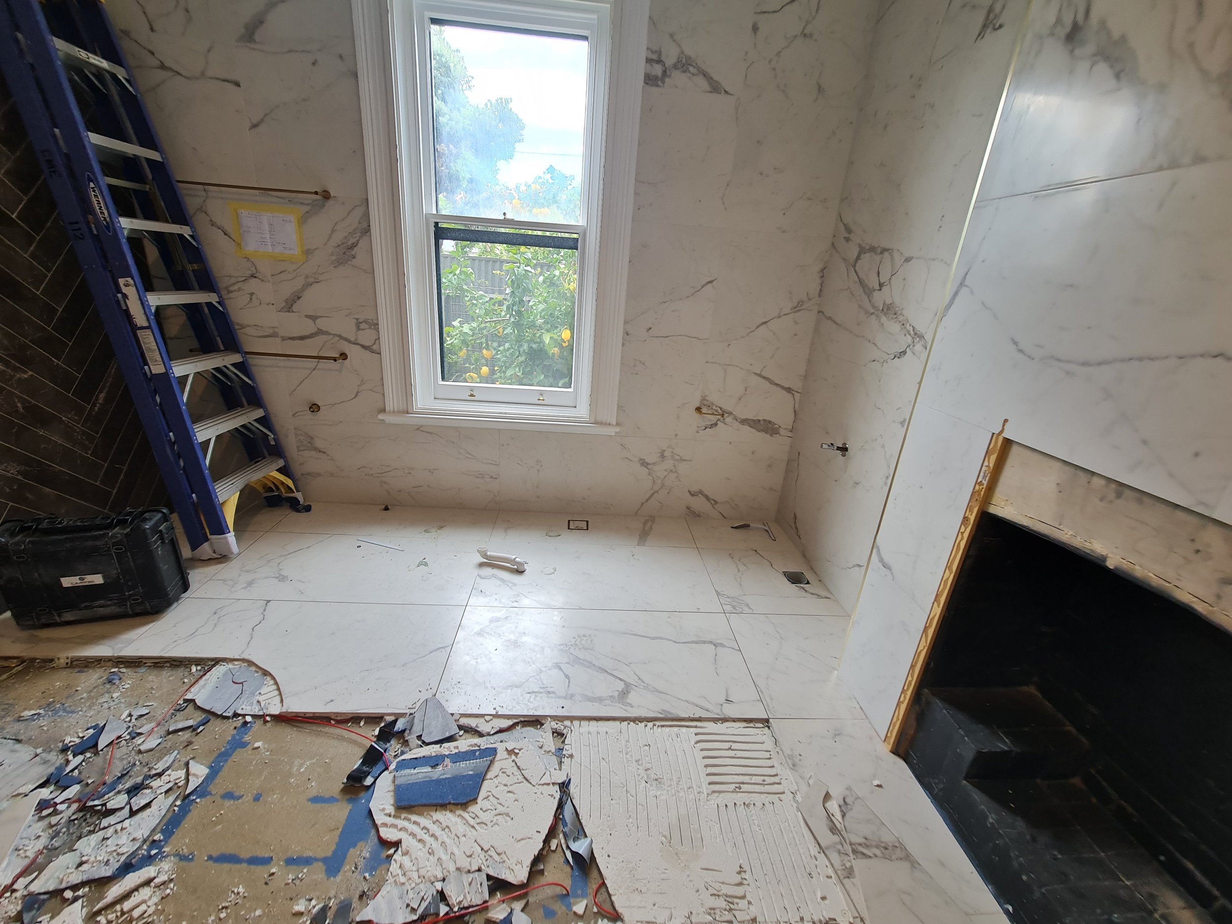 Before/During Works