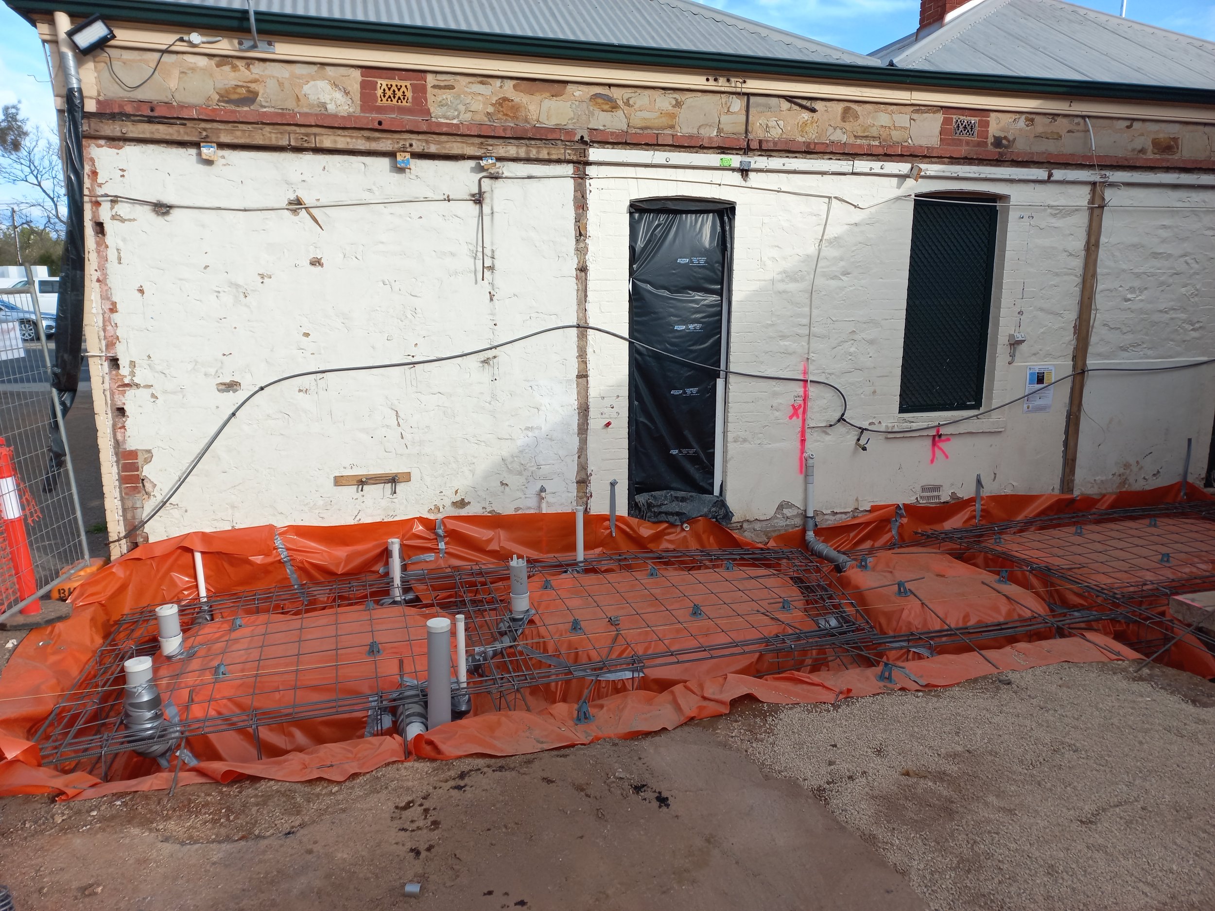 During Works