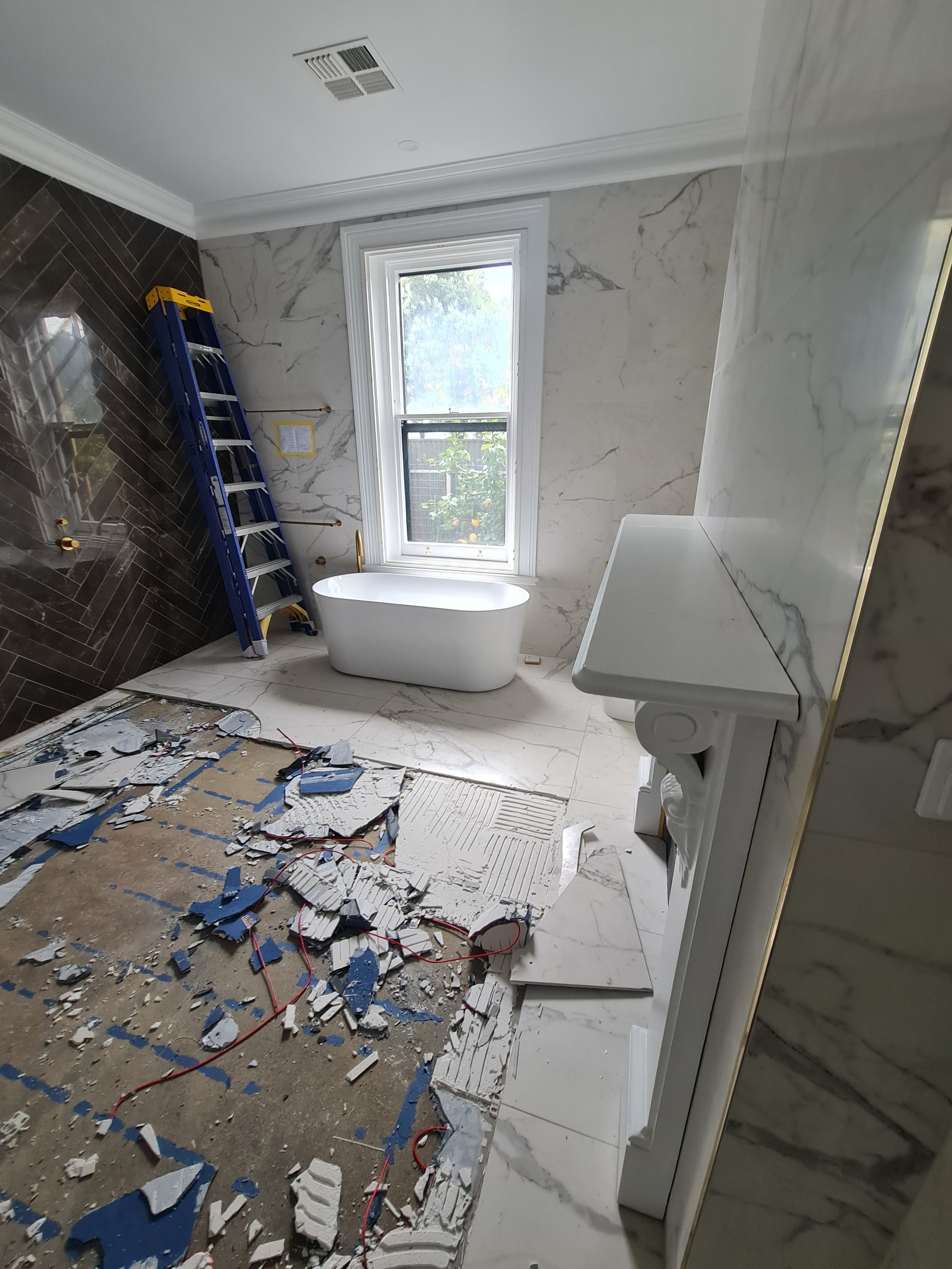 Before/During Works