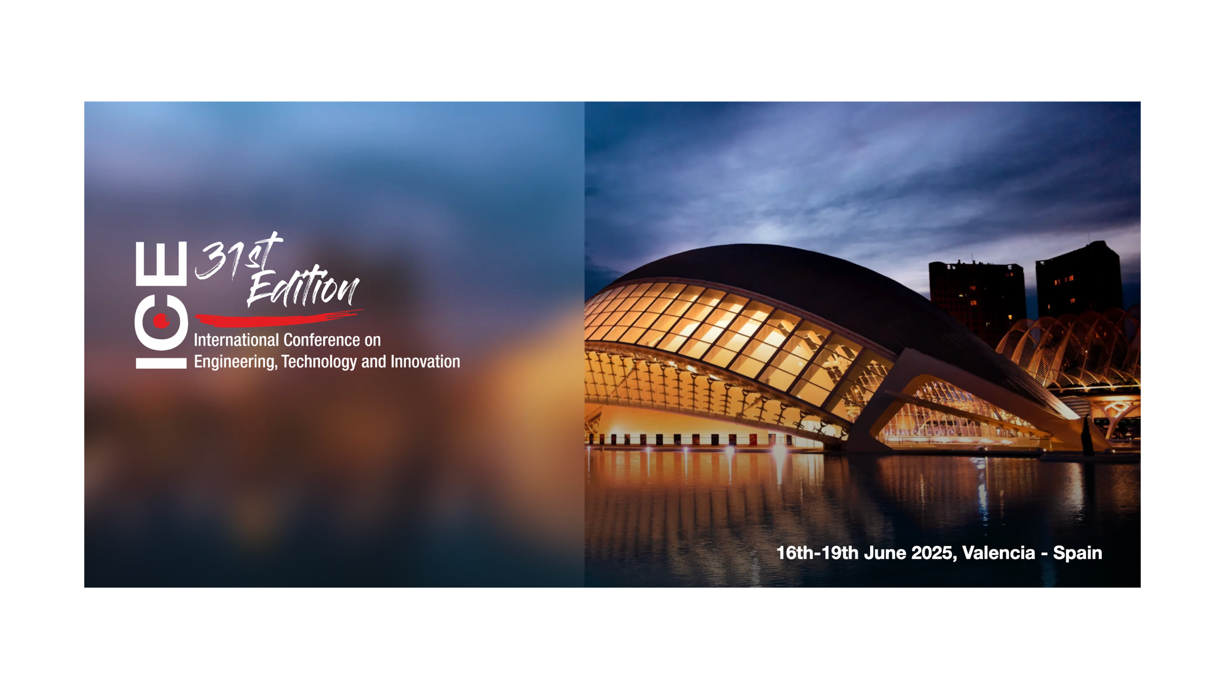 International Conference on Engineering, Technology, and Innovation (ICE 2025)