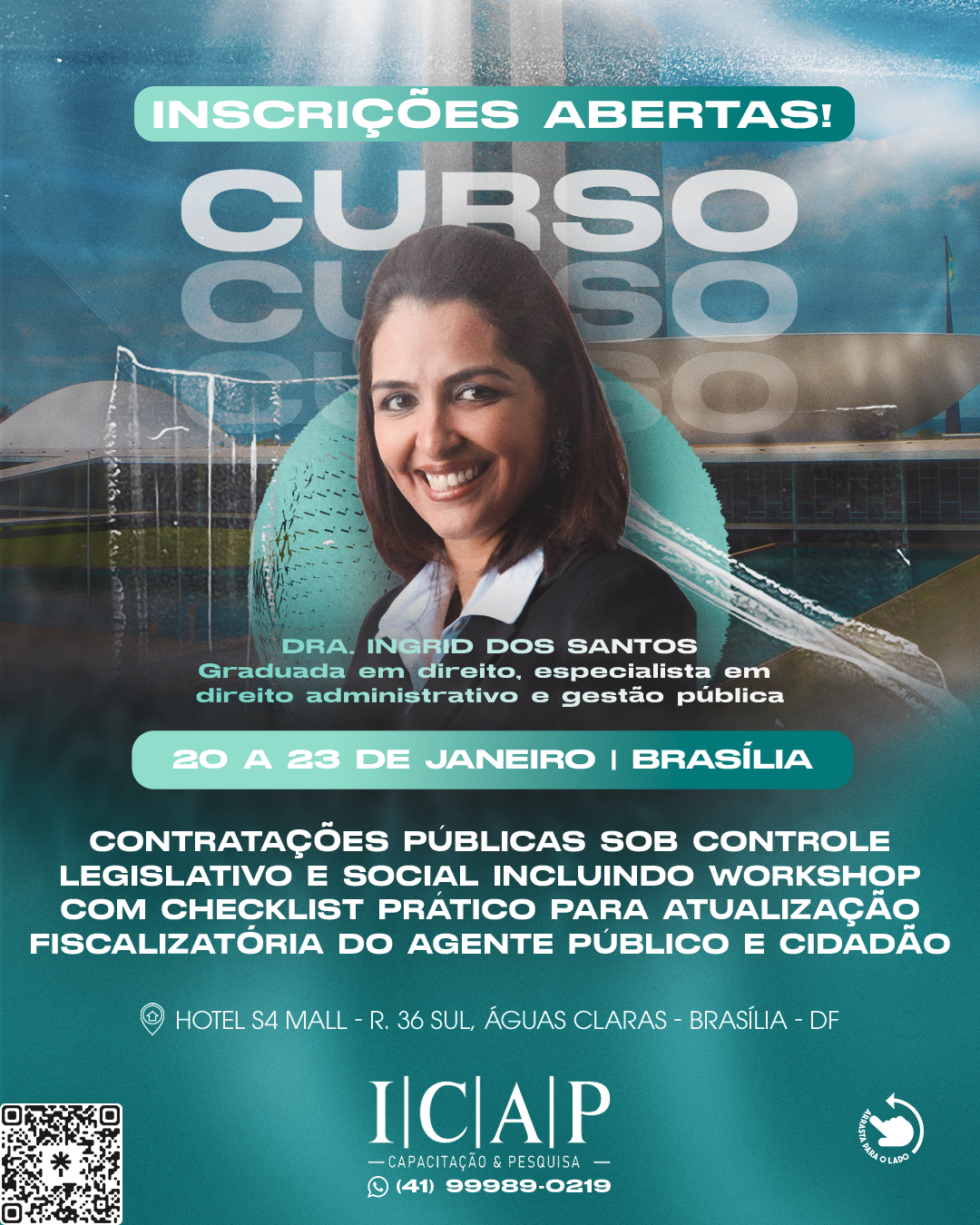 Contratações Públicas sob Controle Legislativo e Social Incluindo Workshop com Checklist Prático para Atualização Fiscalizatória do Agente Público e Cidadão.