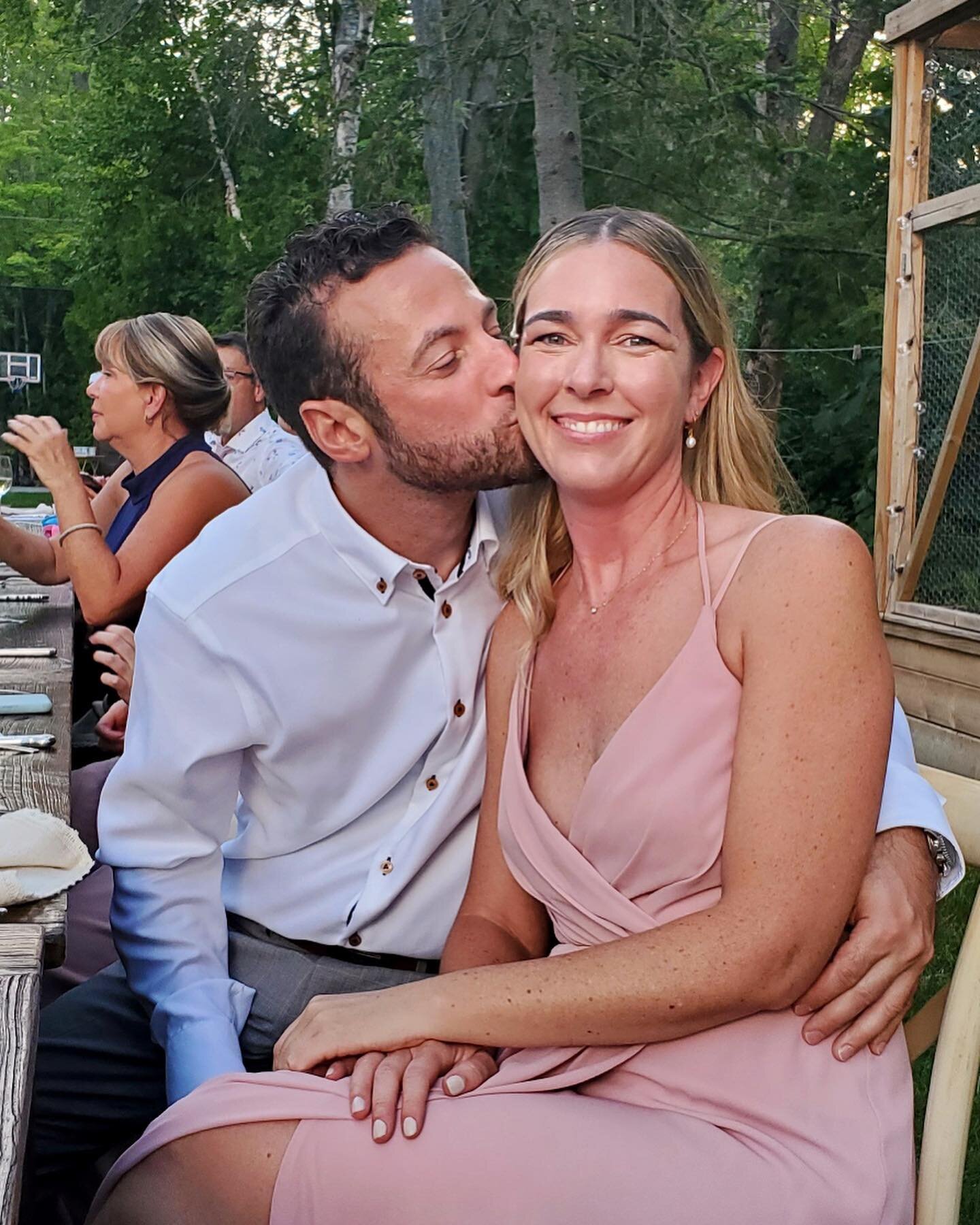 Spent the weekend celebrating Mr. &amp; Mrs. Lane! 💓 

My baby sister finally got to marry the love of her life on the most perfect day, by the lake on their family property. #dreams 

Swipe to see my cute nieces &amp; the epic cotton candy skies. 
