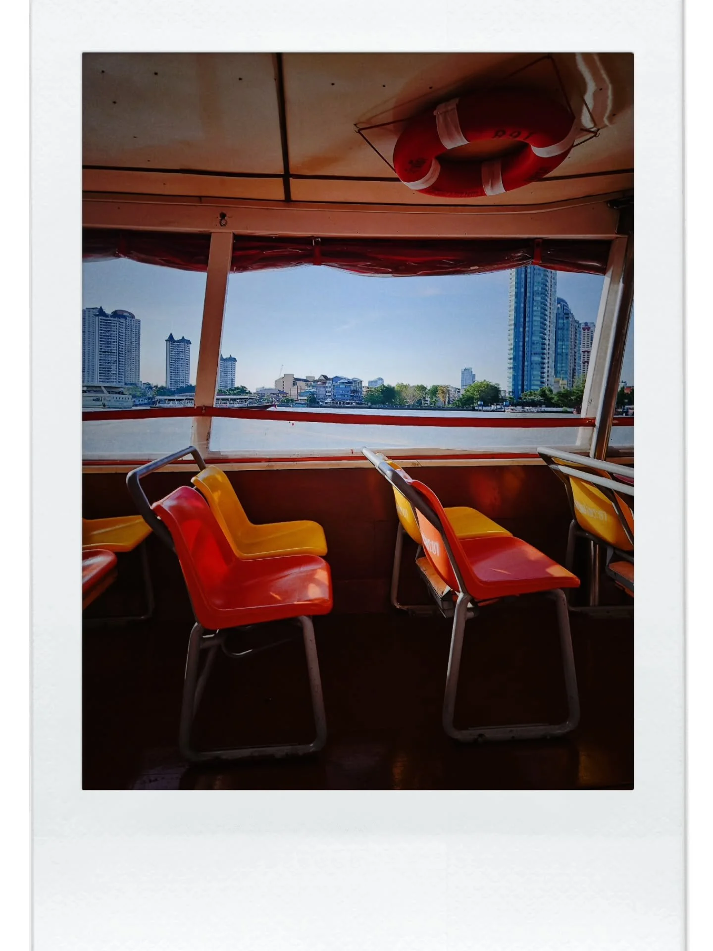 Taking the boat down the Chao Phraya is our favourite way to get around in Bangkok!

Not only does it get you from a to b without having to deal with the cities notorious traffic, but you also get a cheap sightseeing tour along the way! As you travel