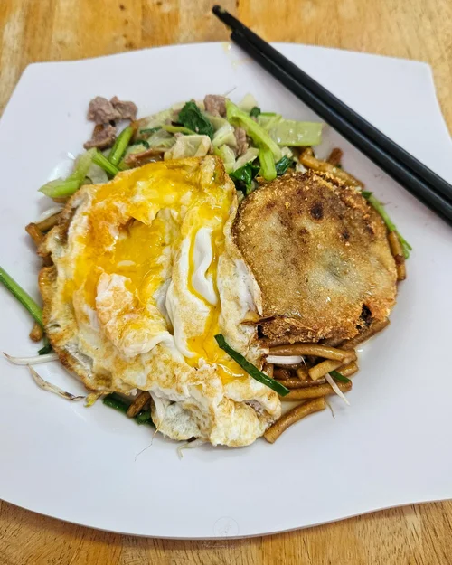 Lort Cha - Family Rice Noodle and Chives Cake in Siem Reap — Adventures ...