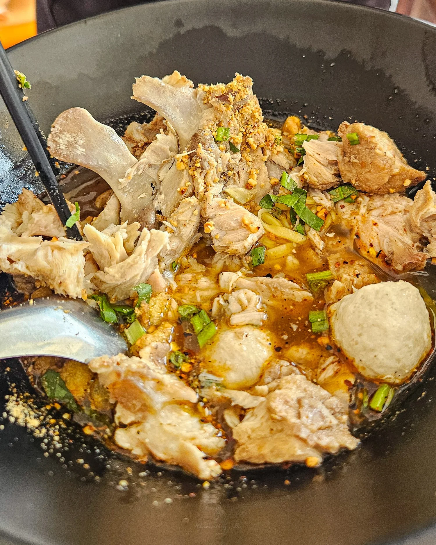 The Best Noodles in Northern Thailand - Pork Rib Tom Yam in Nan ...