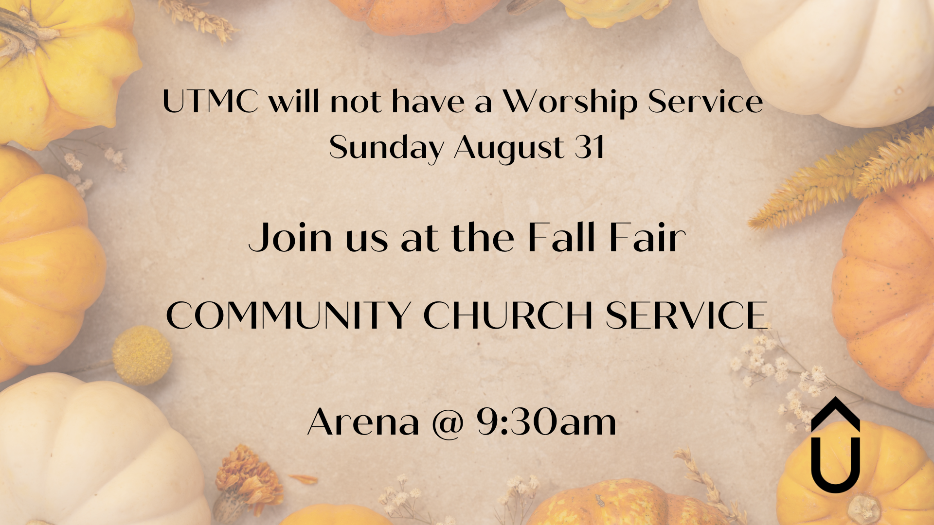 Worship Service @ Fall Fair