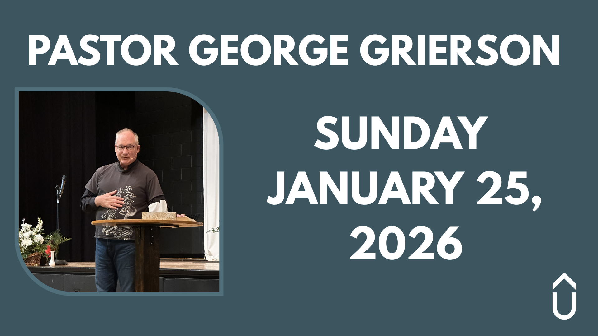 Pastor George Grierson