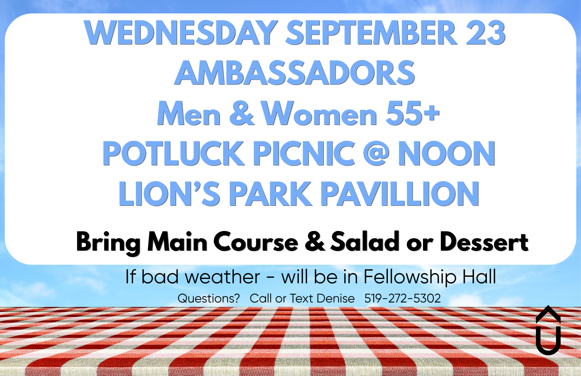 Ambassadors Fall Potluck Picnic 