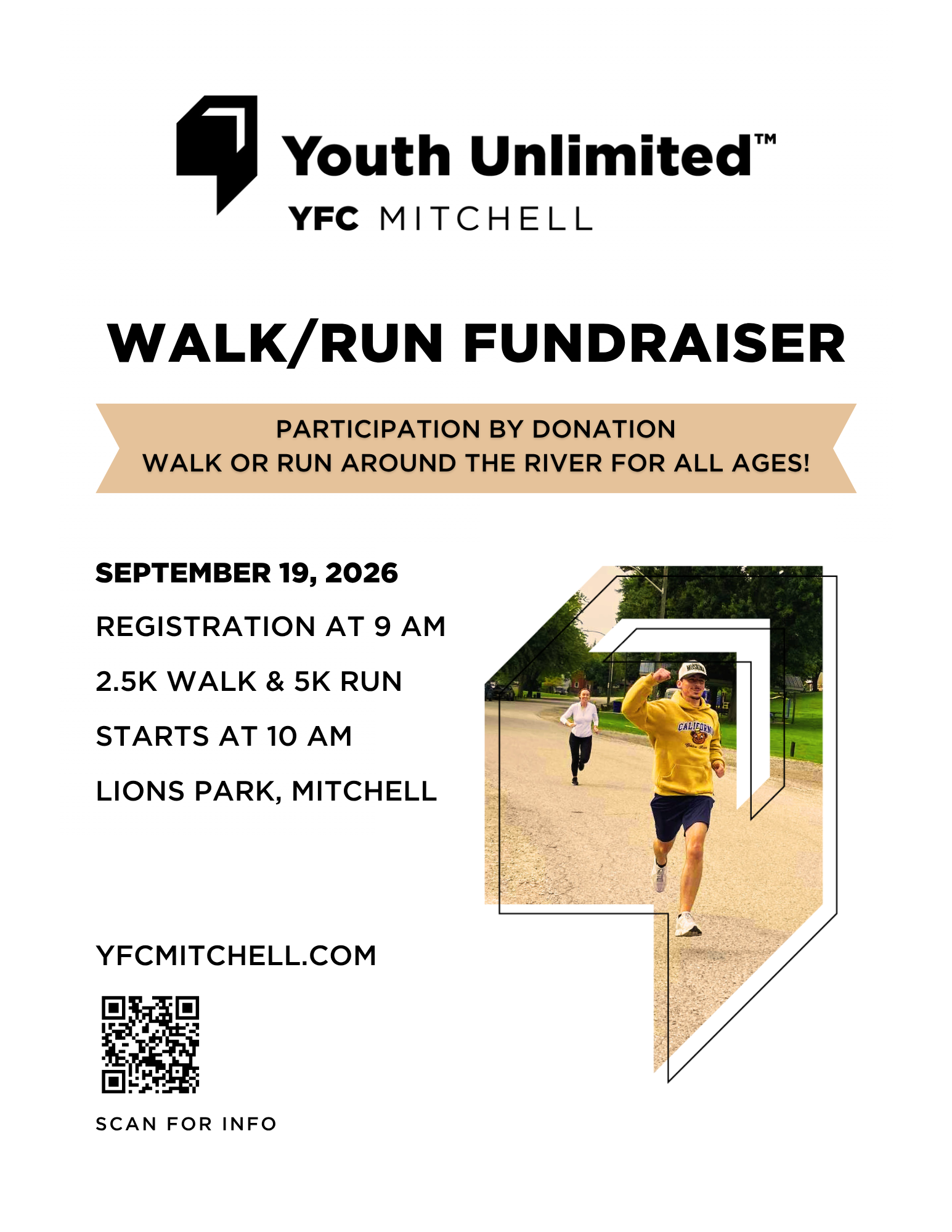YFC Walk/Run Fundraiser