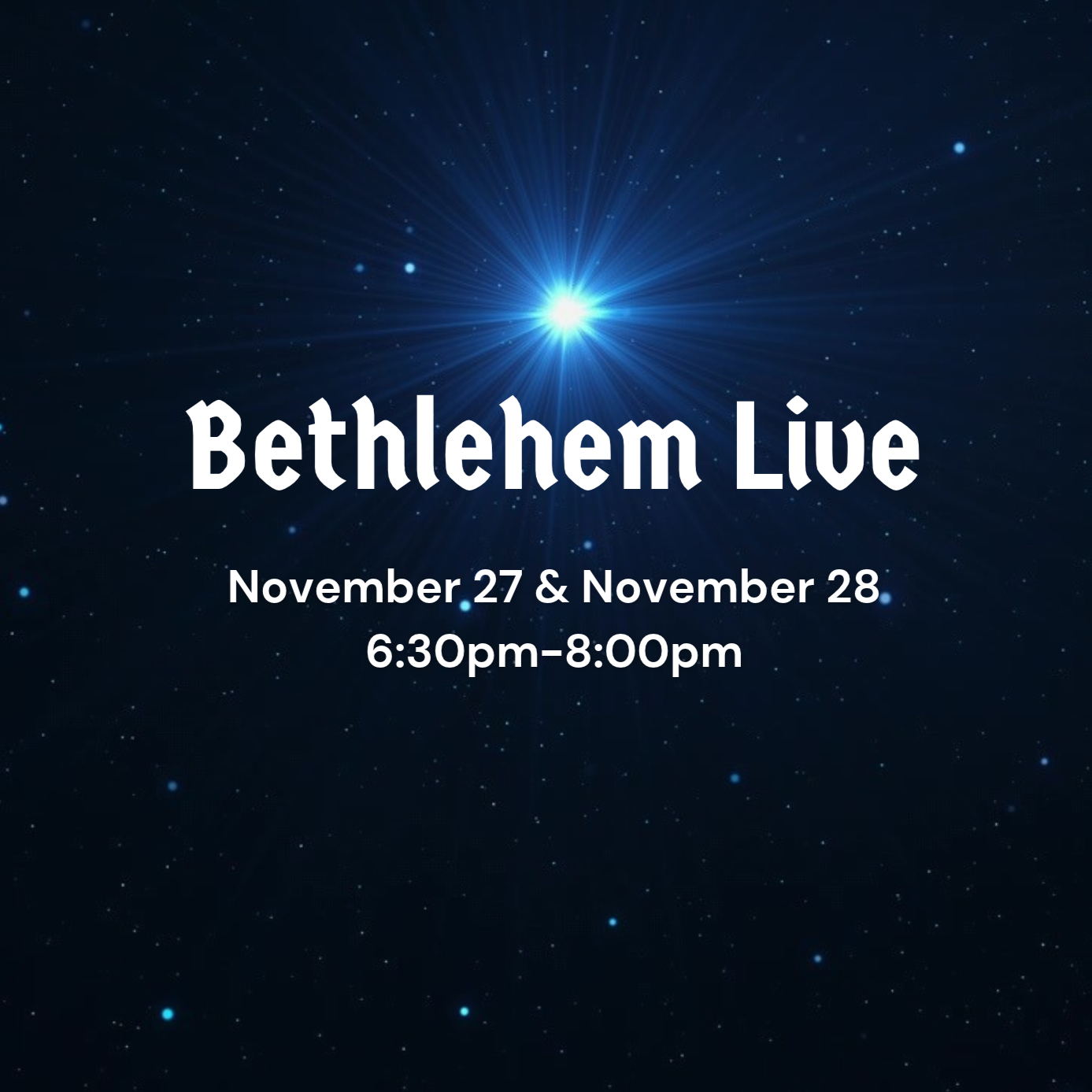 Bethlehem Live
