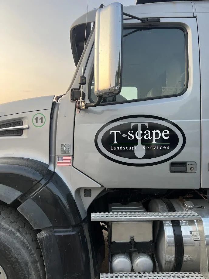 First T Scape Logo out of our High Performance Vinyl!  Came out so clean!!