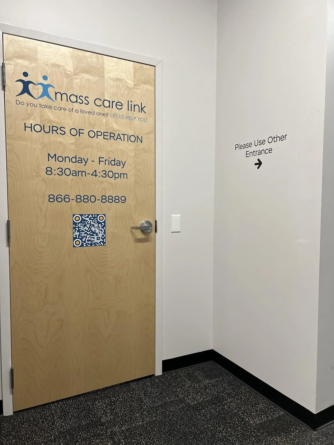 2) Entrance doors complete with 3M Printed Digitally Prints