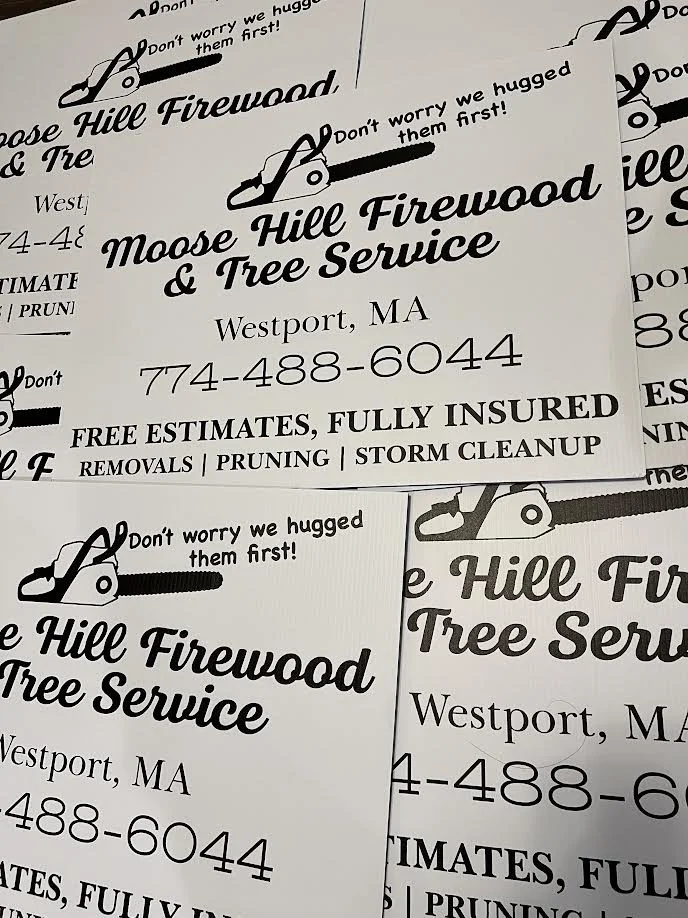 Double Sided 18x24" Site Signs Printed Double Sided w/ Stakes - UV Protective