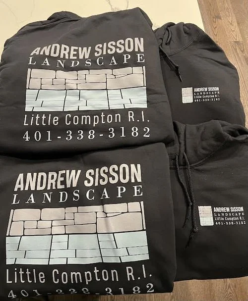 Custom Apparel! Andrew Sisson Landscape! 2 Colors Front and Back!