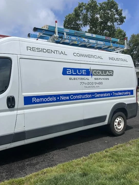 Blue Collar Electrical Services!!  2 High Performance colors making this first fleet member looking beautiful and high end!