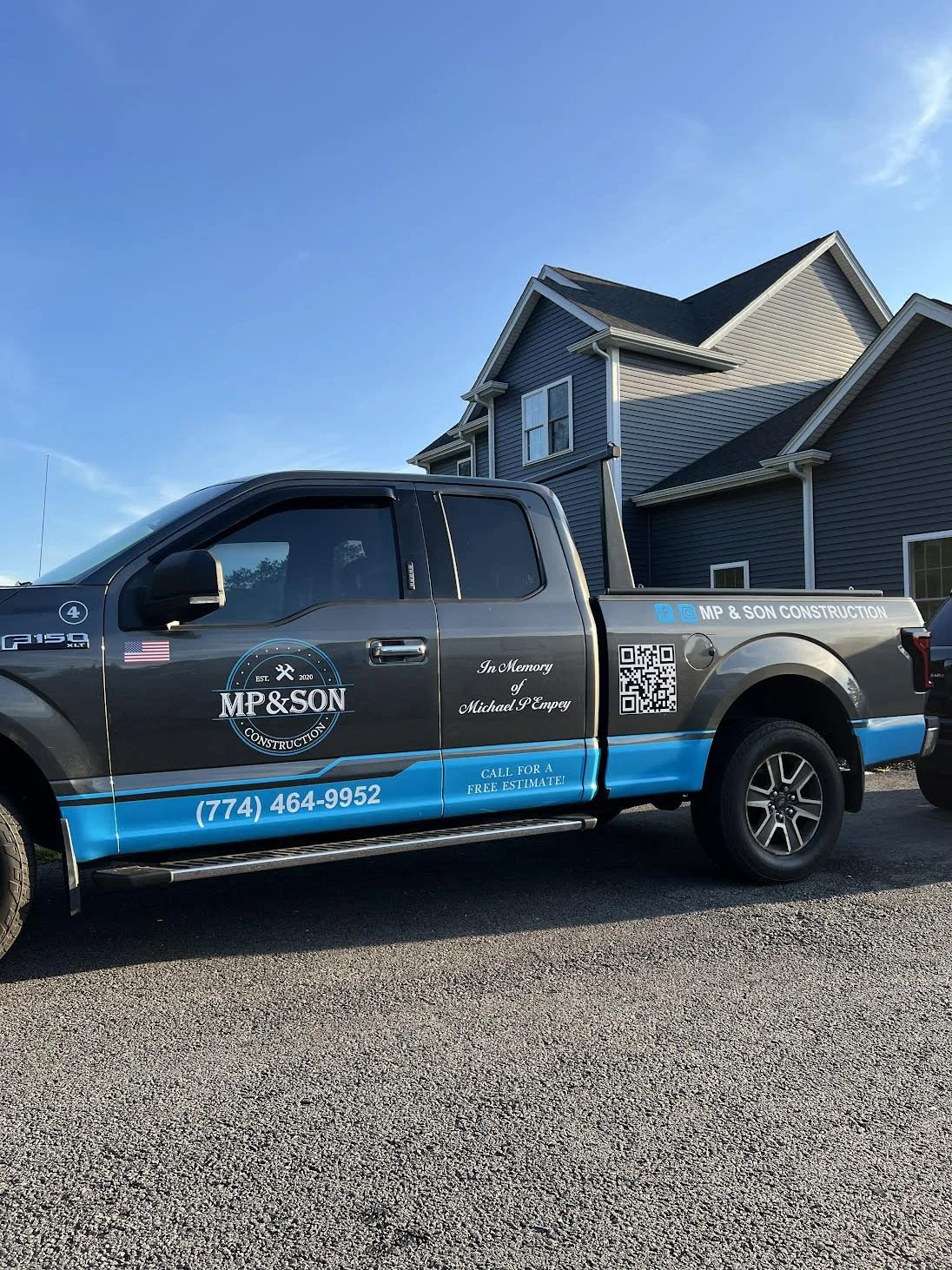 Double Sided & Rear Truck complete with High Performance Vinyls for MP & Sons!!