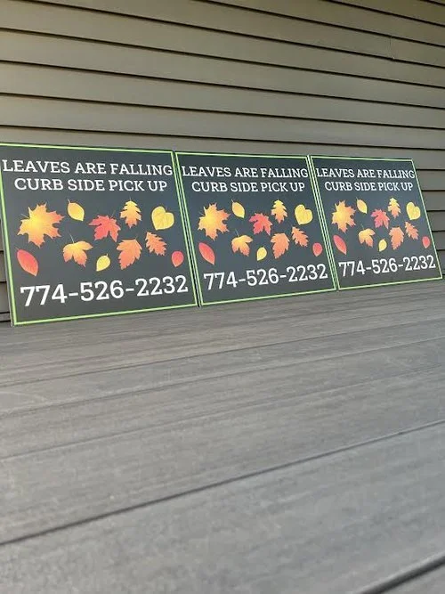 Fun little design for some Fall Clean up Work!