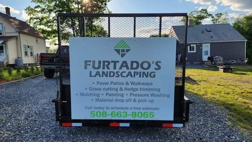 Another Great alternative to gain some visual to the rear side while driving! Maxmetal Sheet covered with High performance vinyl lettering!! Can't be missed now towing this bad boy