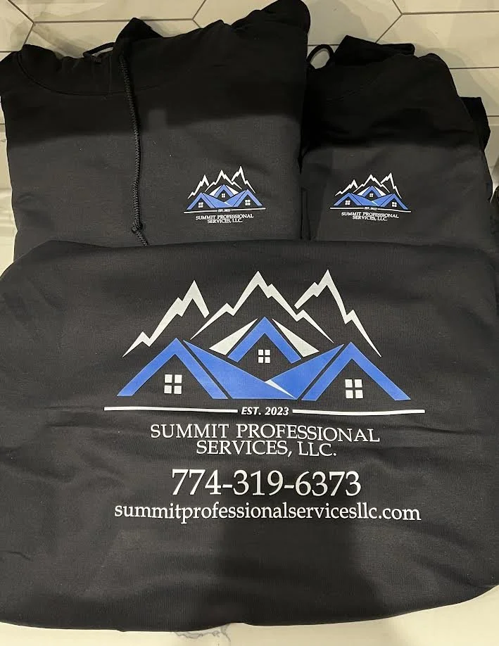 Front and Back Printed Hoodies for Summit Professional Services!