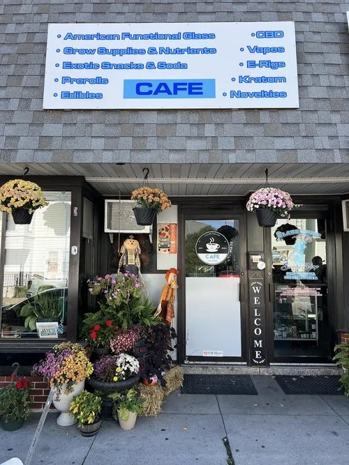 Full Storefront Image at the Glass House Fall River! All complete last week except their original Logo Panel by others!! Beautiful look to a storefront in Fall River, MA!