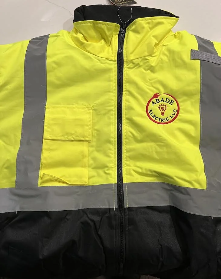 Front Embroidered Safety Jacket