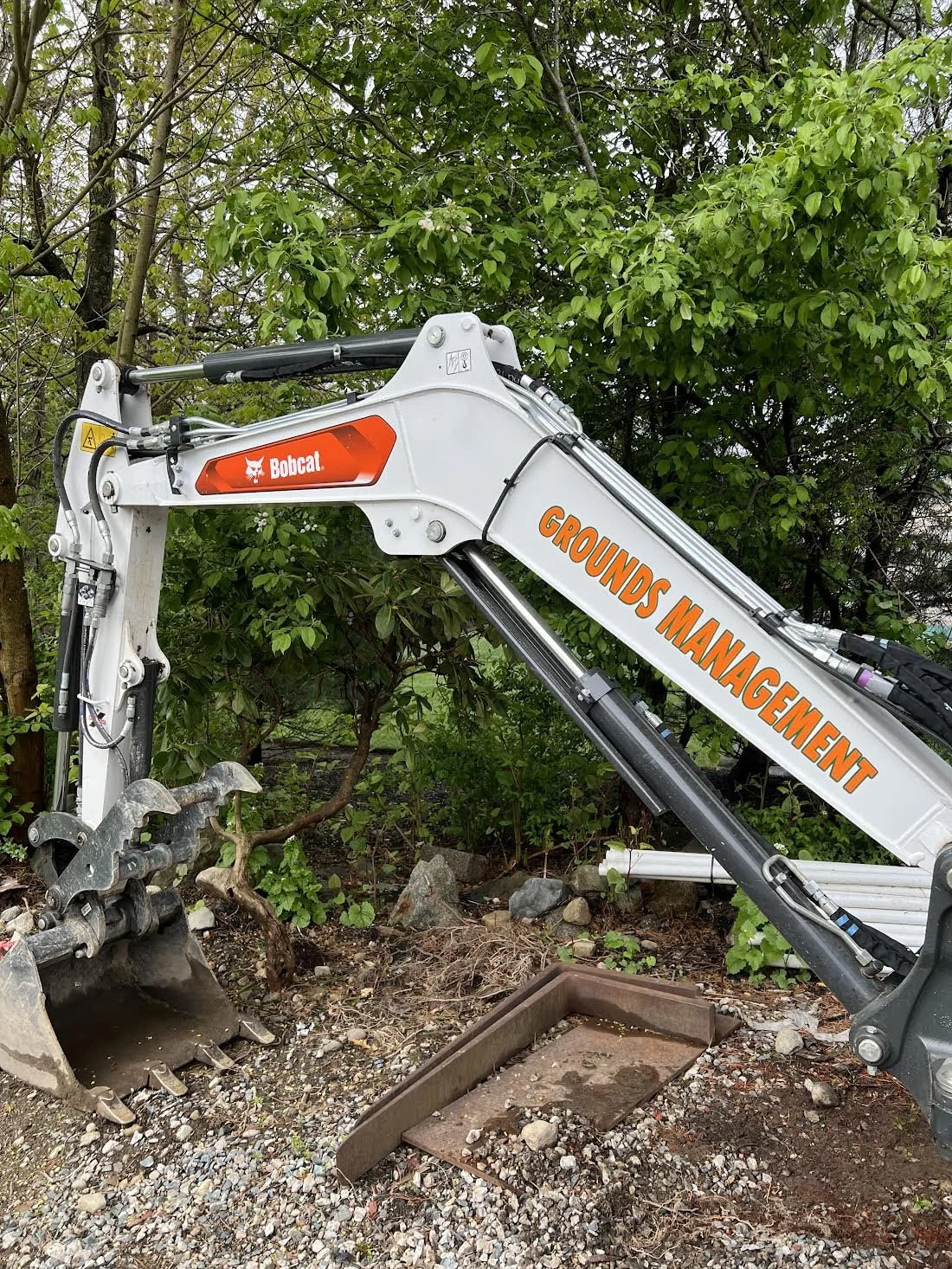 Branding your Equipment is such a legitimizing look for your business at your job sites!
