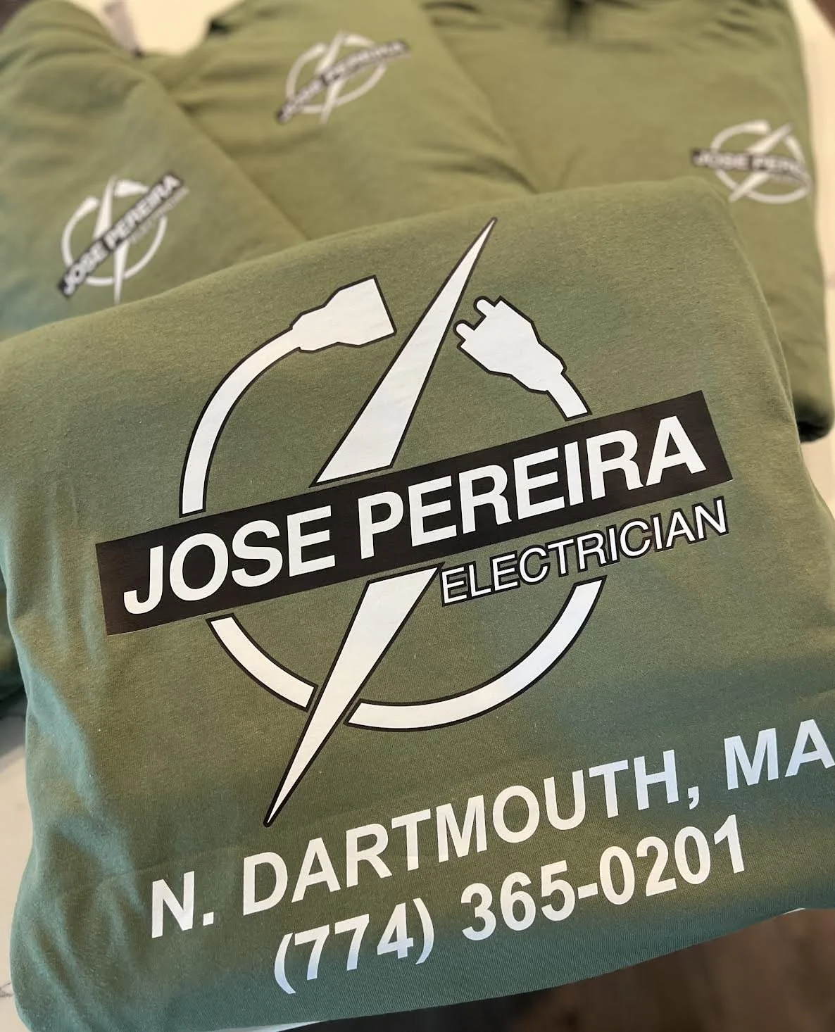 The color pop off that army green!  DTF Printed