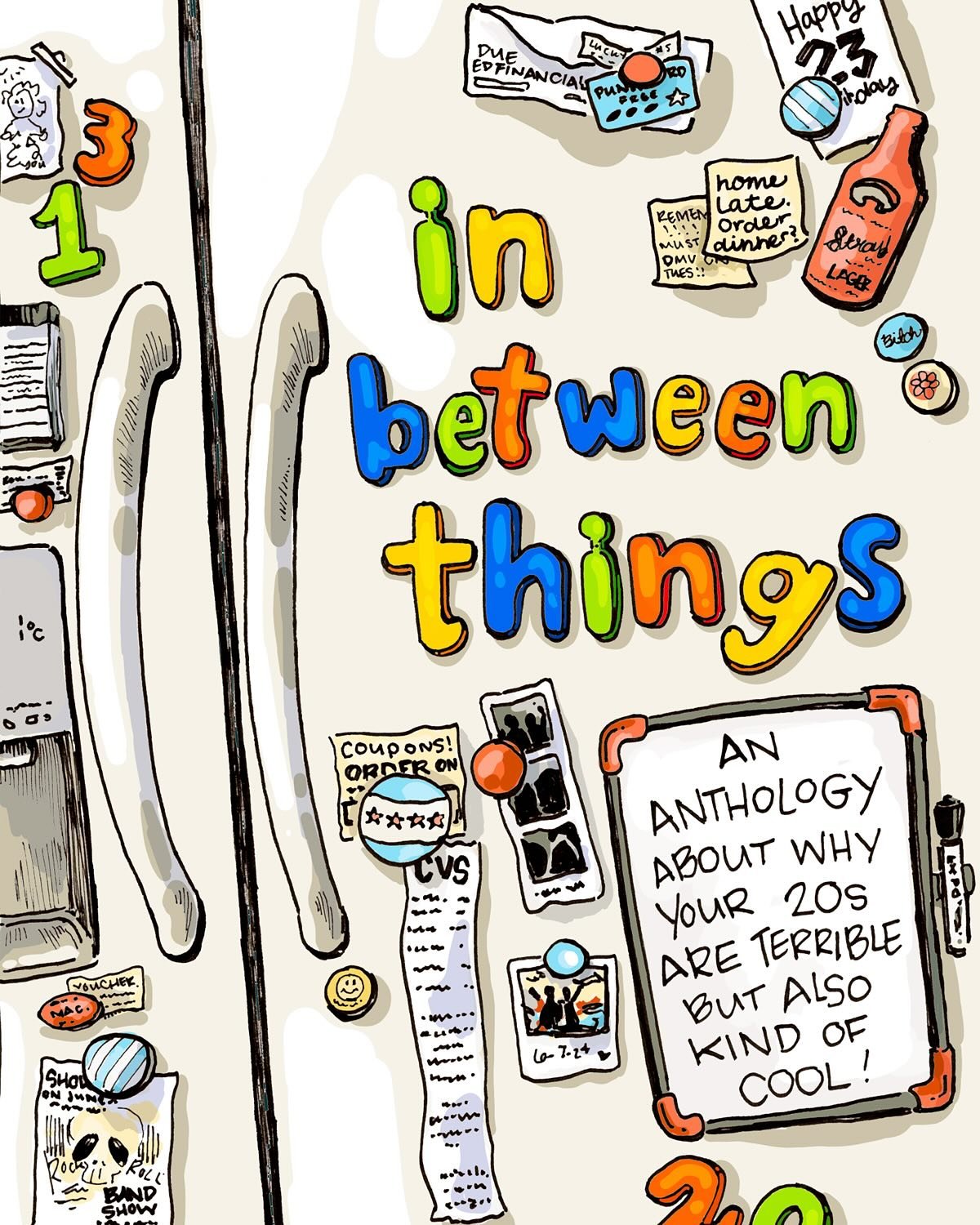 Big news!!!!!!!

I&rsquo;ve been working with some truly spectacular artists to put together &lsquo;In Between Things&rsquo;, a comic anthology about how terrible but also sometimes great it is to be in your 20s!✨ 

This project is still in developme