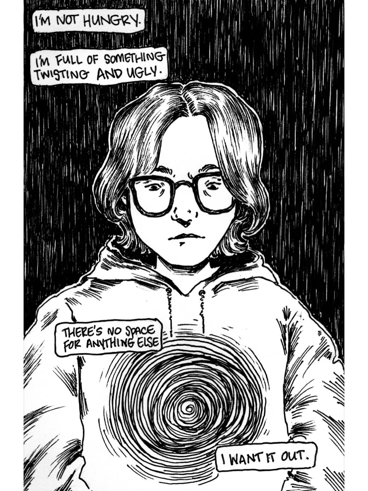 Deadweight, a comic anthology organized by the awesome @daryafarah , was released last night! I&rsquo;m very proud to be apart of this collection despite my original fears around talking about my struggles with eating. 

All of yall should check out 