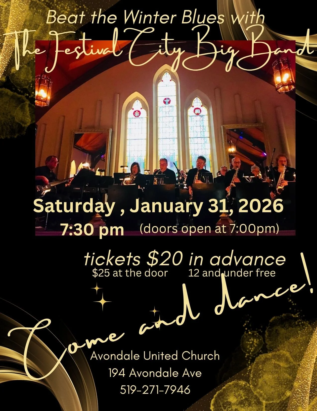 Festival City Big Band's "Beat the Winter Blues" Concert 