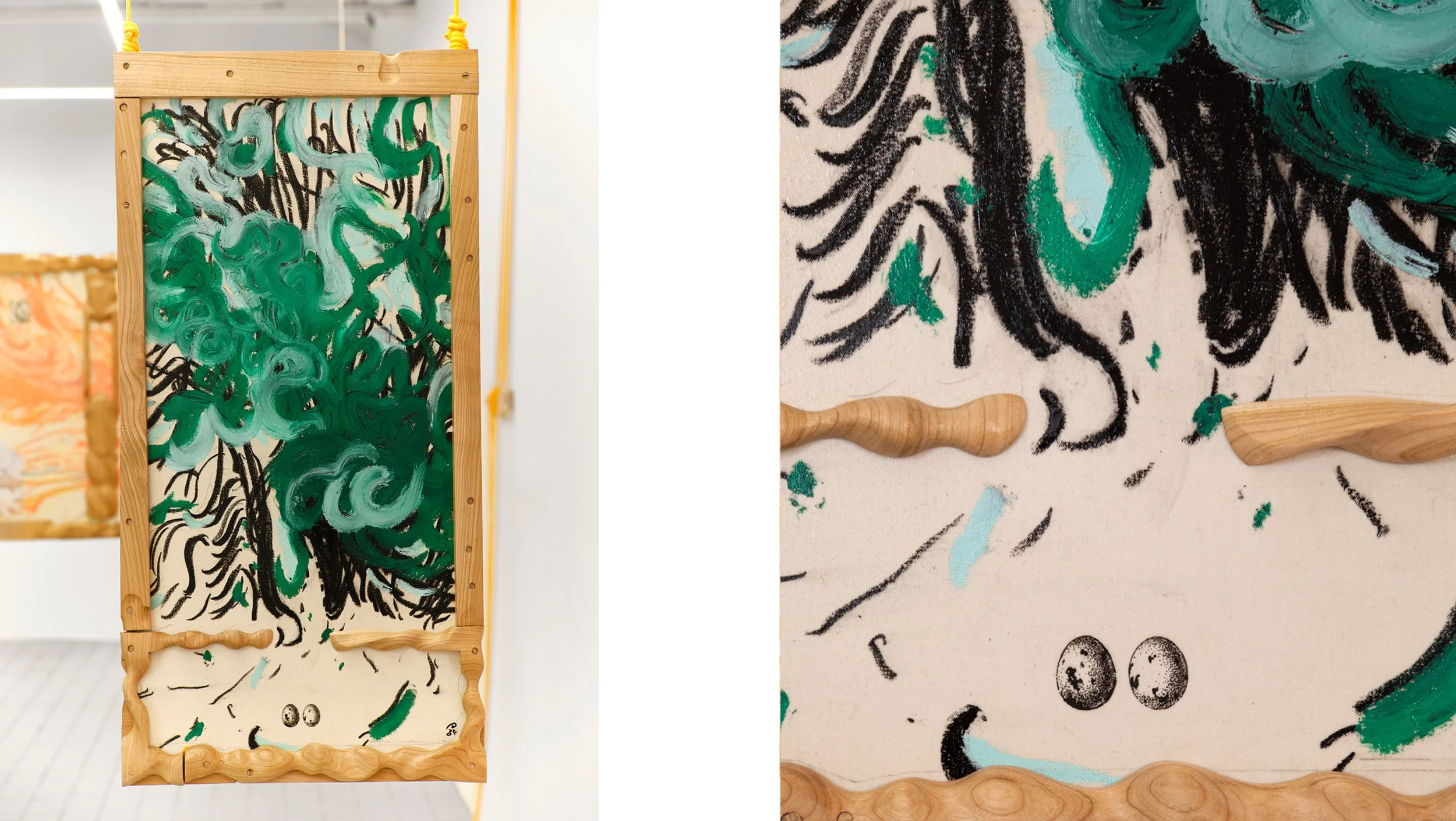 Hollow Bones, 2025, installation view, Marc Bibiloni Gallery Madrid, ES, Fotocredit: Juan Borgognoni