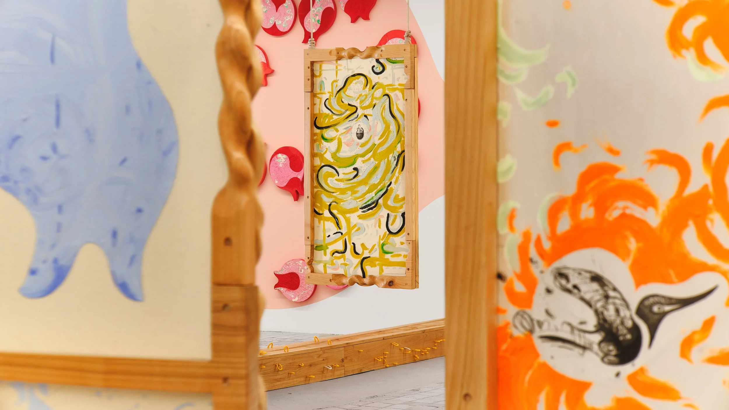 Hollow Bones, 2025, installation view, Marc Bibiloni Gallery Madrid, ES, Fotocredit: Juan Borgognoni