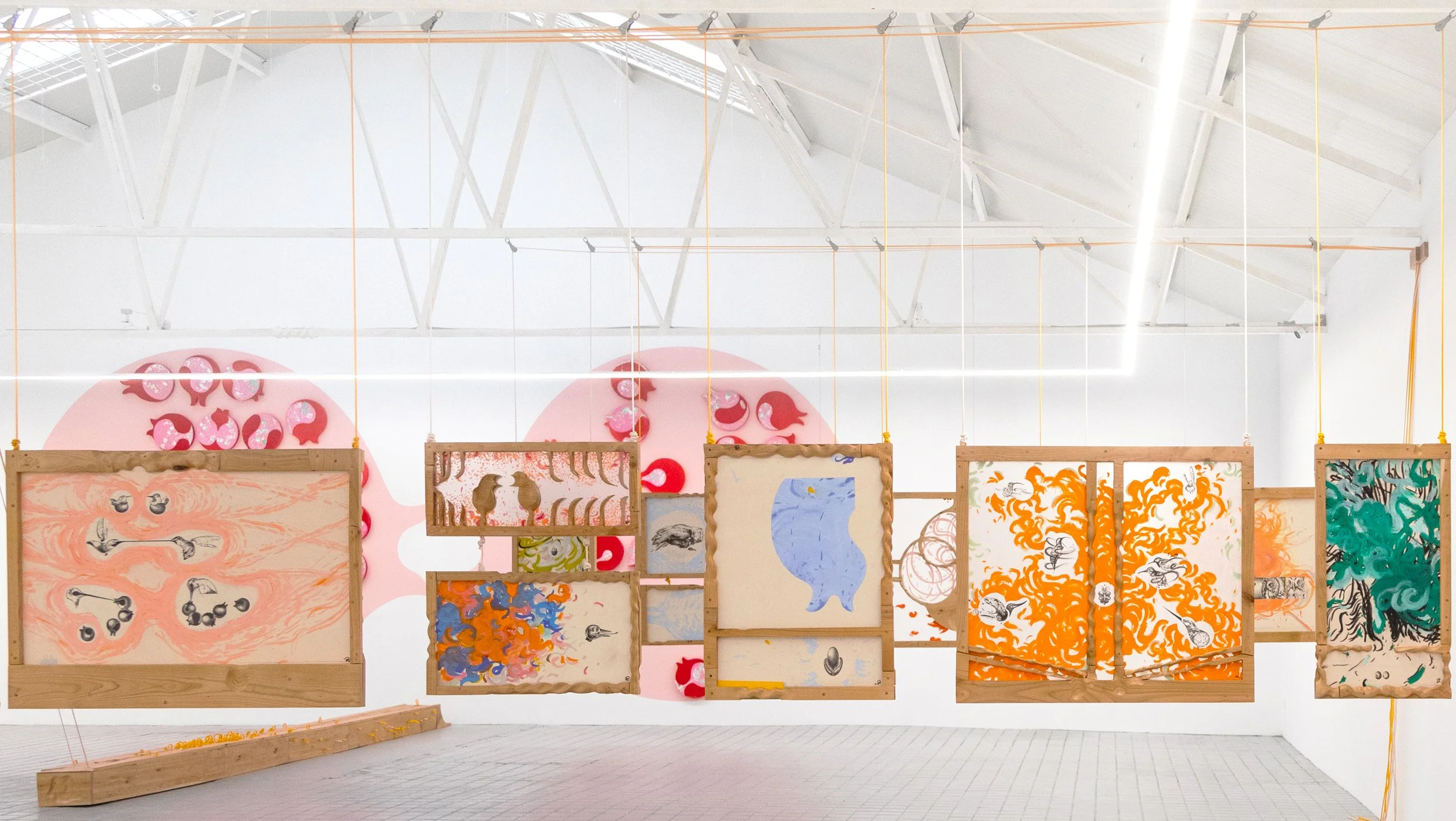 

Hollow Bones, 2025, installation view, Marc Bibiloni Gallery Madrid, ES, Fotocredit: Santino Lamorte