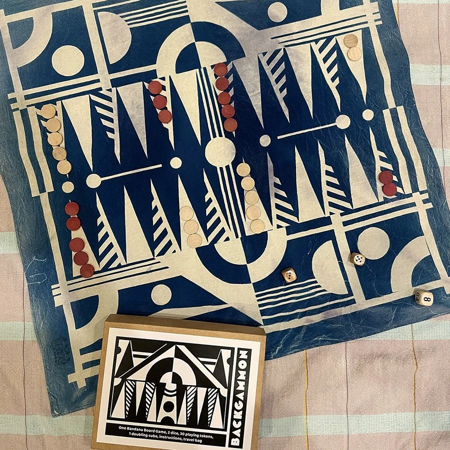 Bandana Board Game — Backgammon Deluxe