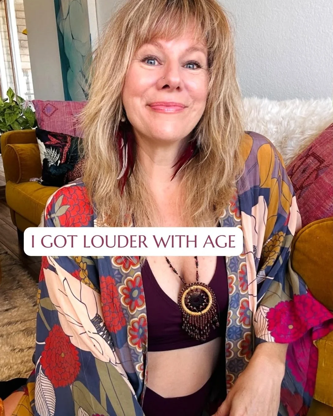 Getting louder with age, together. 
Tag a woman who's finally speaking truth out loud.

#TheHolyWild