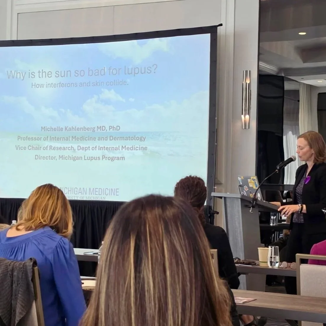 THE MICHIGAN LUPUS FOUNDATION HOSTS A MEDICAL SYMPOSIUM IN ANN ARBOR